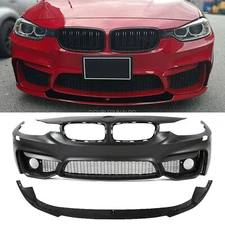 2012-18 F80 M3 Style Font Bumper FOR BMW F30 F31 3 SERIES W/O PDC Holes