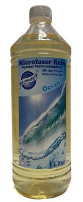 3 x 1 Liter Mikrofaser Rein  mit Wäscheduft  - Vollwaschmittel orig. Wäscheduff