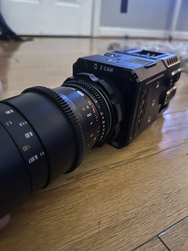 Z CAM E2-M4 4K + V-Mount Battery + SmallRig Cage + Follow Focus - Low Hours - Image 3 of 4