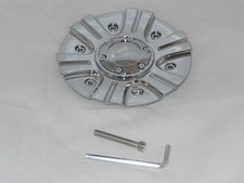 Akuza 702 Creation Rwd Lg0608-21 Emr702-truck-cap Wheel Rim Chrome Center Cap