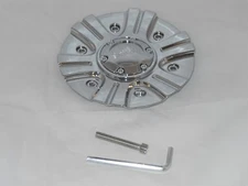 AKUZA 702 CREATION RWD LG0608-21 EMR702-TRUCK-CAP WHEEL RIM CHROME CENTER CAP