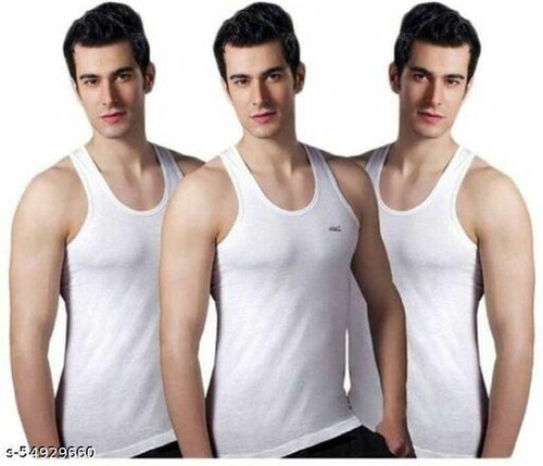 Cotton Vest Sleeveless Undershirt 3pack 