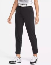 Nike Womens Standard Fit Black Dri Fit Tour Golf Pants FD5607-010 Sz XXL