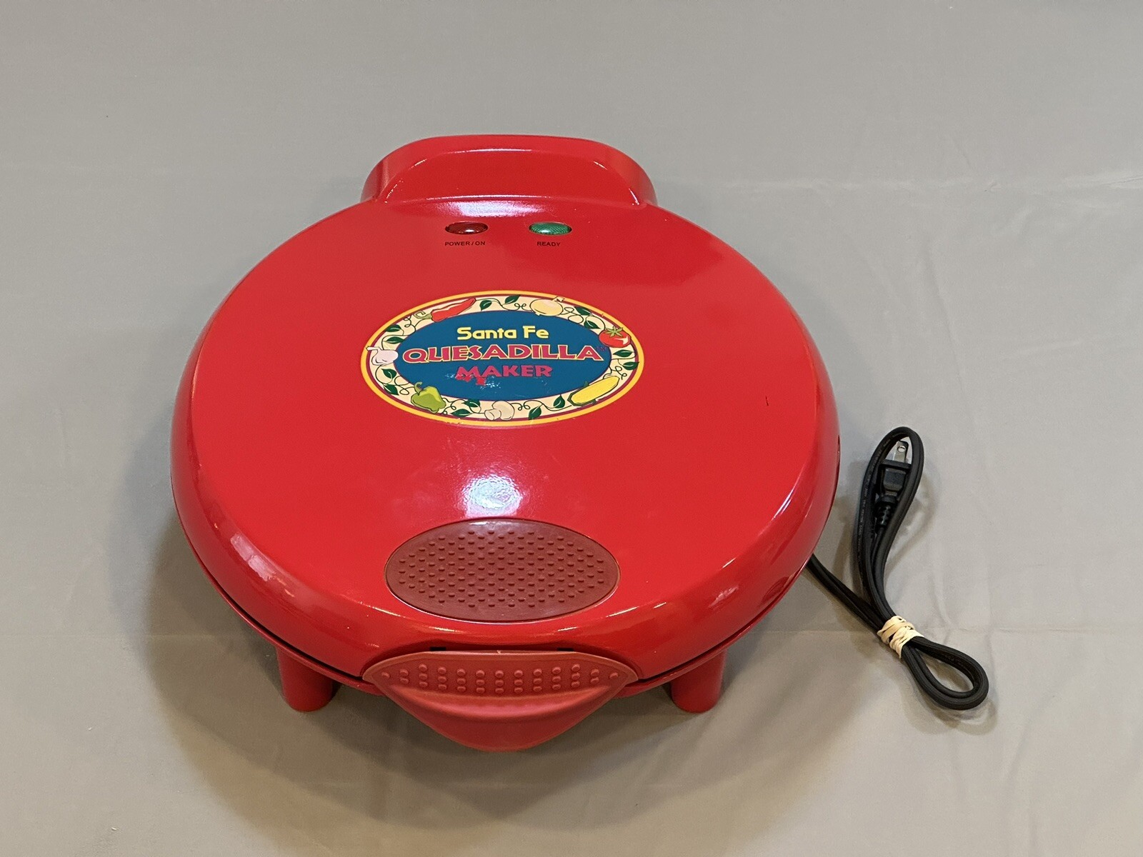 Salton Santa Fe Quesadilla Maker QM2R 12” Non Stick Griddle 6 Wedge TESTED eBay