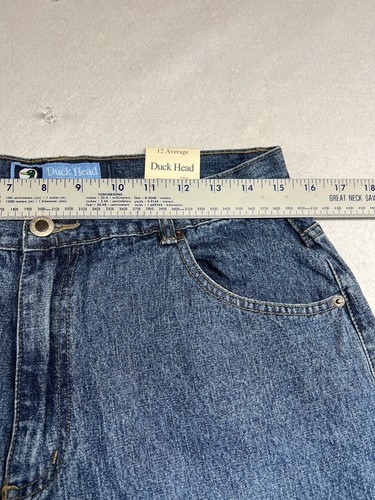 Duck Head Jeans Women’s 12 Average Relaxed Old Stock Vintage Blue Denim - Picture 4 of 10