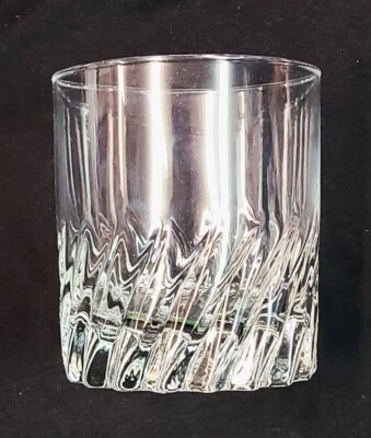 NOS 6 Luminarc Flamenco 10.5" oz "On The Rocks" Blown Crystal Glasses