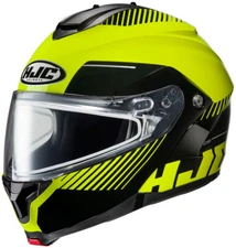 HJC c91 Prod Modular Snowmobile Helmet HI-VIZ XS S M L XL 2XL 3XL 4XL 5XL C-91