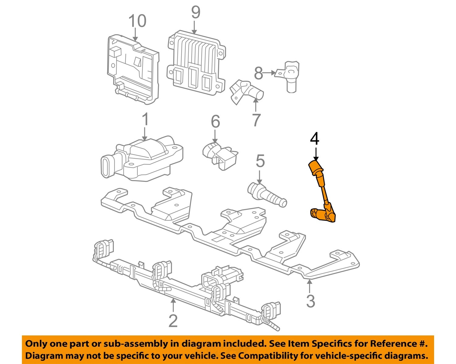 GM OEM-Ignition Spark Plug Wire Set 19351592 | eBay 