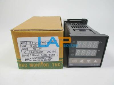 2PCS New For RKC Temperature Controller  -C100FK02-M*AN 0-400  220VAC 50/60Hz #A