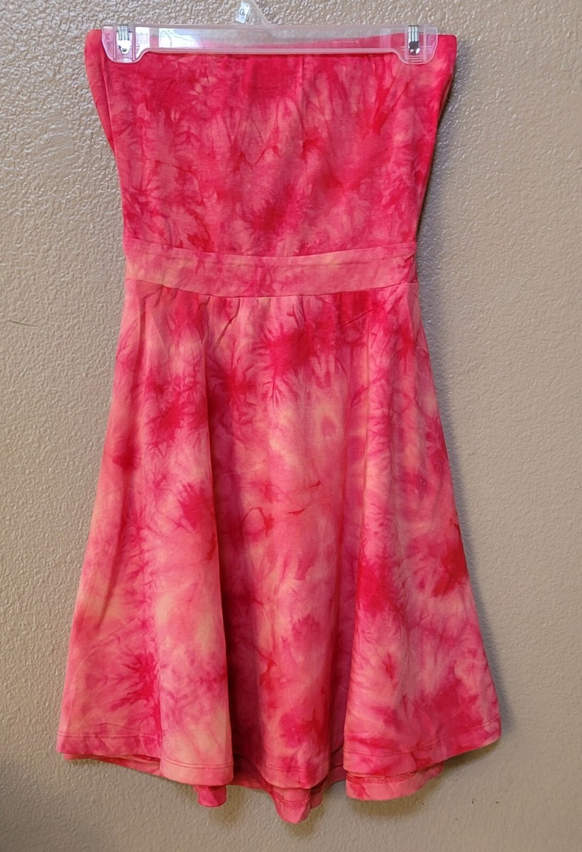 cotton candy la tie dye dress Cotton Candy Dress, Cotton Candy LA Twirl Mini Flare Dress, Tie Dye Mini  Dress,