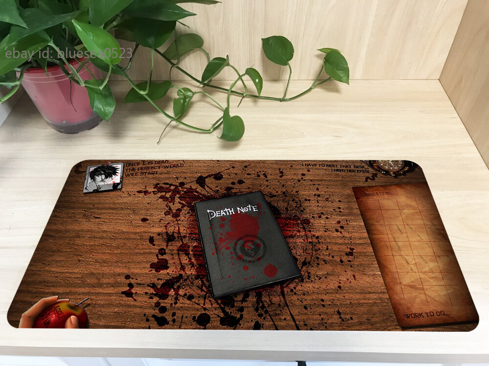 Death Note Themed Large Gaming Mouse Pad 30x60cm for Keyboard and Mouse-image