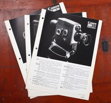 CANON SUPER 8 DEALER NOTEBOOK PAGES/102088