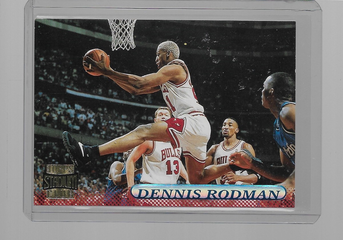 1996-1997 TOPPS STADIUM CLUB BASKETBALL DENNIS RODMAN #130 | eBay