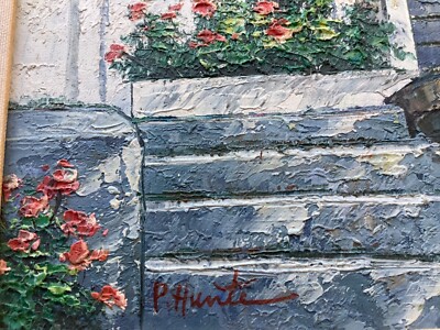 P.Hunter Oil Painting Still Life,Signed 16.5”X14.5” Framed | eBay