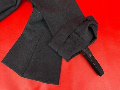 Vintage Prada Stirrup Charcoal Wool Blend Flared Leg Pants Vintage Prada Stirrup Charcoal Wool Blend Flared Leg Pants