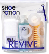 Shoe Cleaner Kit for Sneakers, Whites, Leather, Rubber, Canvas, Suede - Cleans 