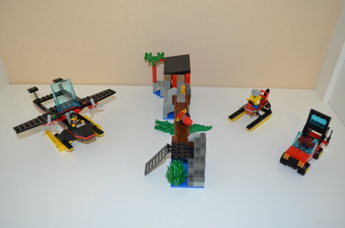 レコード 3枚セット 黒・緑・赤 LEGO Town 6563 Gator Landing + Instructions - NEW IN SEALED