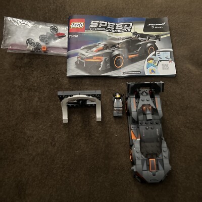 LEGO # 76892 McLaren Senna SPEED CHAMPIONS / Complete With No Box