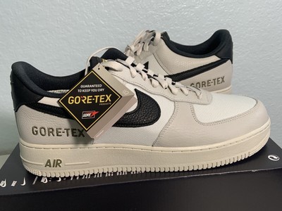 Nike Air Force 1 Low GTX Gore-Tex Light Bone Black Medium CK2630-002 Size 13 | eBay