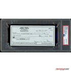 Johnny Unitas Signed Autographed Personal Check PSA DNA Gem Mint 10