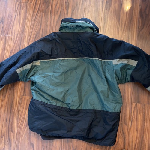 Columbia Fire Ridge Men’s Size Large Green/Black Winter Ski Jacket Fleece Lined - Picture 6 of 6