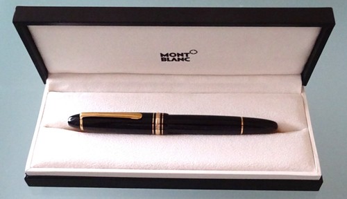 MONTBLANC MEISTERSTÜCK schöner KOLBENFÜLLER 146 B LeGRAND in BOX, sehr edel, TOP