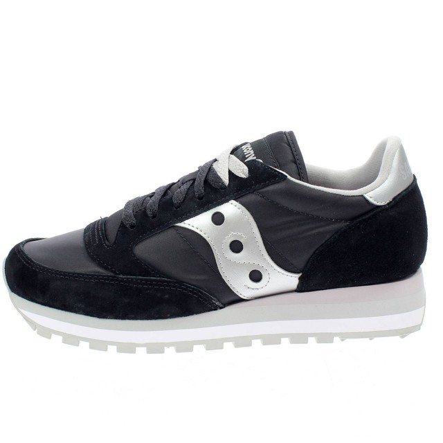 saucony nere e argento
