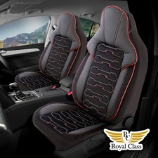 Auto Schonbezug für Citroen Berlingo in Schwarz Rot Class