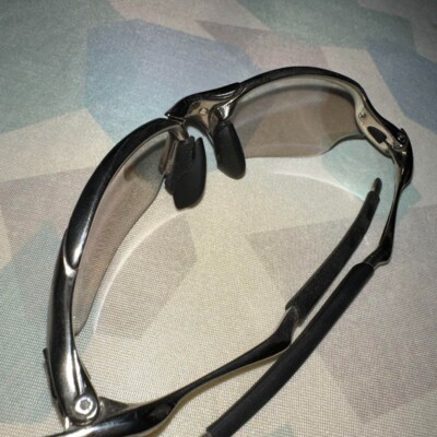 Oakley Romeo Frame Polished Lens: Titanium Vintage fashion