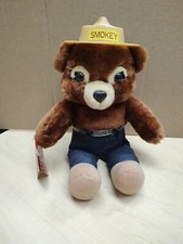 Vtg R. Dakin Smokey The Bear 12" Plush Doll 31-1196 w/Tags GUC