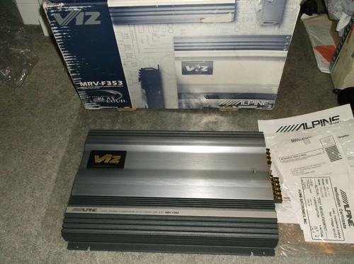 OLD SCHOOL ALPINE MRV-F353 V12 AMP 