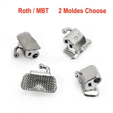 Tubo bucal Bondable de ortodoncia Dental tubo doble 1er Molar Roth/MBT 022 U2/L2