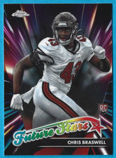 2024 Topps Chrome Football Chris Braswell Rookie Future Stars Buccaneers #FS-6