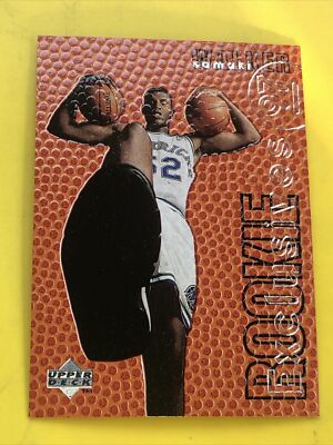 1996-97 Upper Deck Exclusives Samaki Walker #R8 Rookie