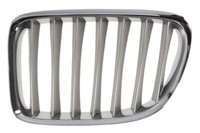 Blic 6502-07-0092993P Chrom KüHlergrill Attrappe Gitter Links FüR BMW X1 E84