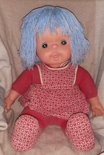 SPUMONE VINTAGE DOLL ANNI 80 GIGANTE RARO BAMBOLA MISURA GRANDE