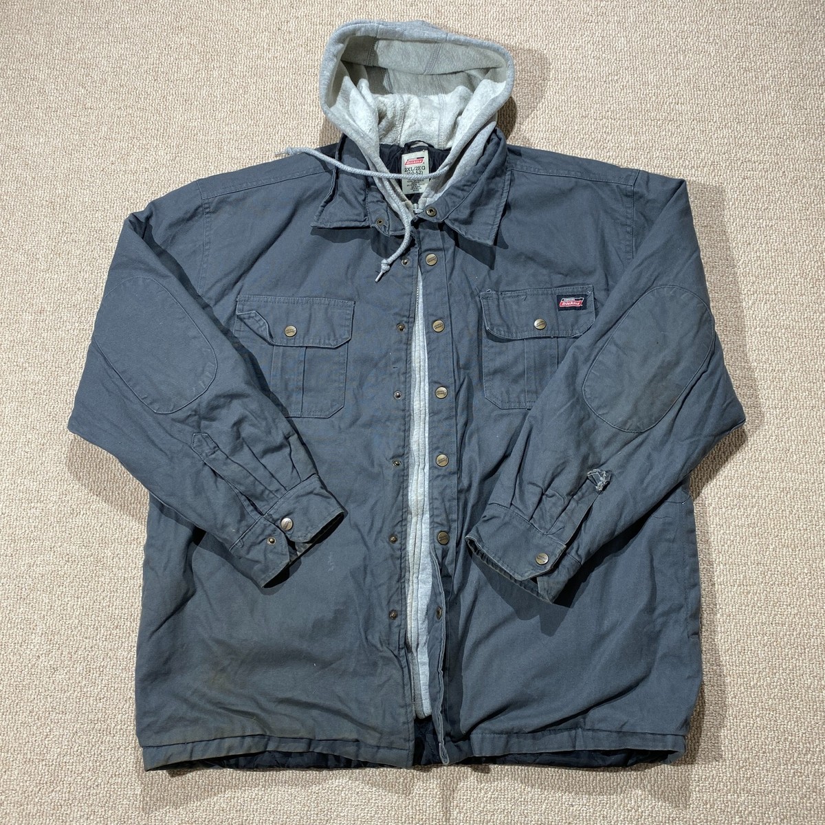 Genuine Dickies Dickies Quilted Lined Hooded Overshirt Dickies