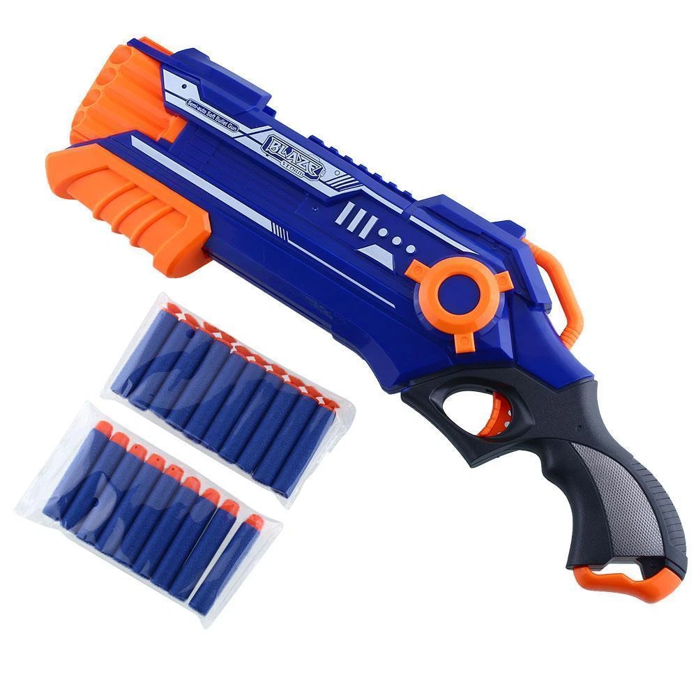 Gun Strike Dart N Blaster Refill Gun Kids Bullet Toy Boy Gift with 20 Darts | eBay