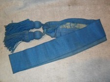 Regio esercito Fascia / Sciarpa azzurra Militare da Ufficiale