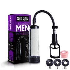 Vacuum Penis Pump for Male ED Enhancement Erectile Enlargement Penis Enlarger