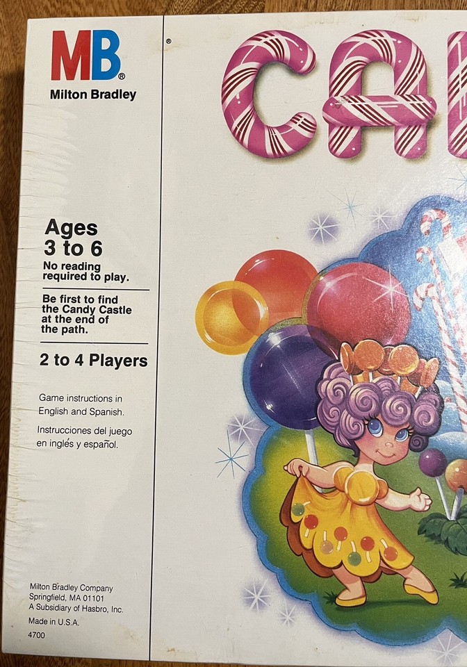 NEW SEALED Vintage Candy Land Board Game by Milton Bradley Candyland