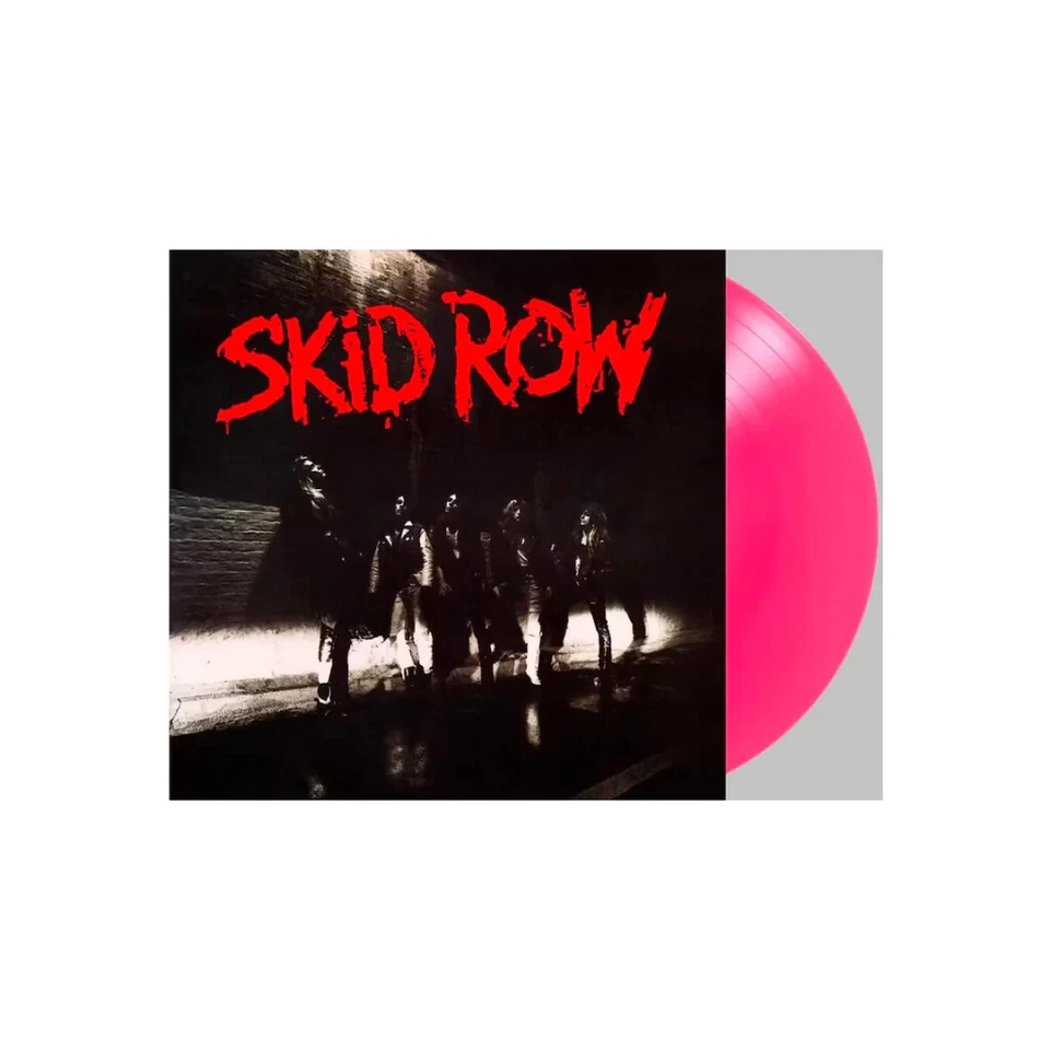 Skid Row – Skid Row - Pink LP Vinyl Record 12" - NEW Sealed - Hard Rock Foto 2 de 2