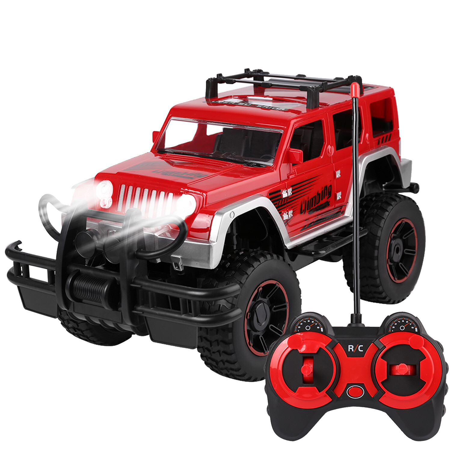 1/12 Kids RC Remote Control High Speed Off-Road Truck Toy Xmas Gift With Lights