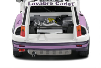 Miniature Solido 1/18 Renault 5 Turbo Rallye Lyon Charbonnière 1983