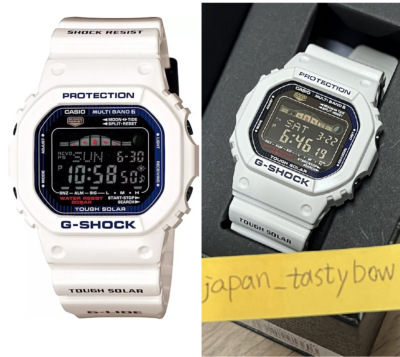 Casio G-SHOCK G-LIDE GWX-5600C-7JF White Solar Radio Tough Atomic