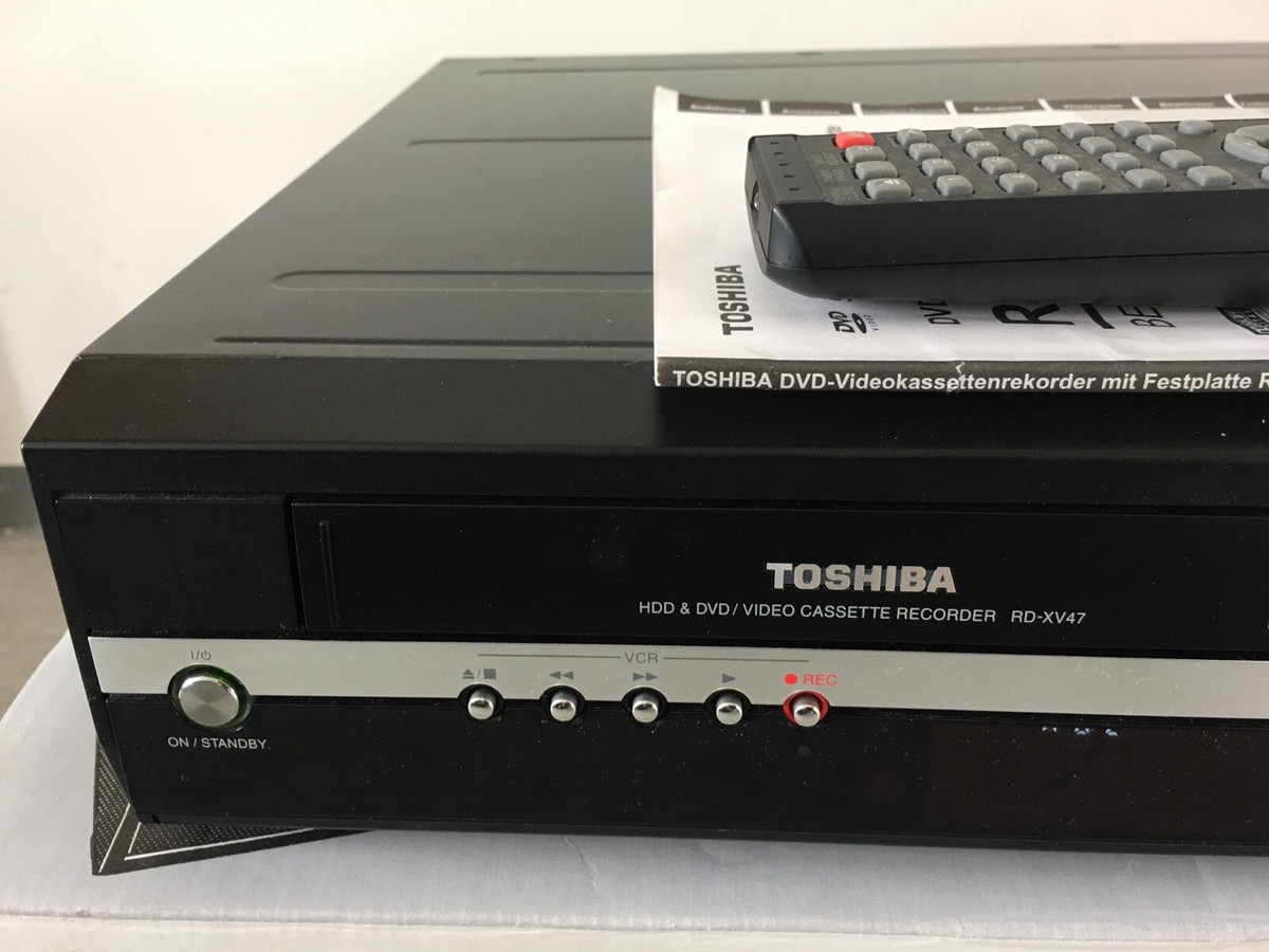 TOSHIBA RD−Style RD-XS31 Toshiba RD-XS31 HDD DVD Recorder Player No Remote - Japanese Text
