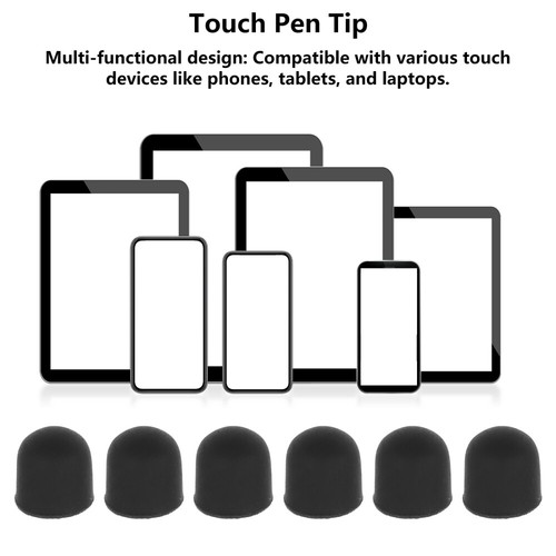 50 Pcs Replacement Tips Capacitor Stylus Touch Pen Tablet Nibs for Pens - Zdjęcie 10 z 12