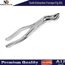 Surgical Tooth Extraction Upper Molars Forceps Fig 53L Dental Extraction Tools