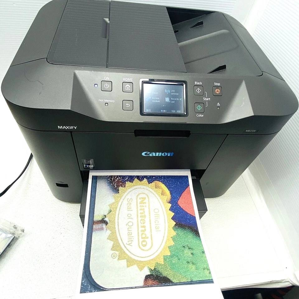 Canon MAXIFY MB2720 MultiFunctional Wireless Color Inkjet Printer TESTED WORKS - Image 2 of 4