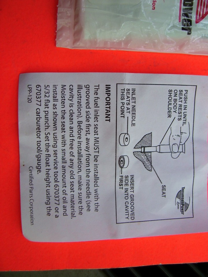 Carburetor Repair Kit For Tecumseh 8-10HP HM70 HM80 HM90 HMSK HH100 - Foto 8